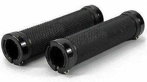 Black Handle Bar Grips Double Look for Jet-Ski