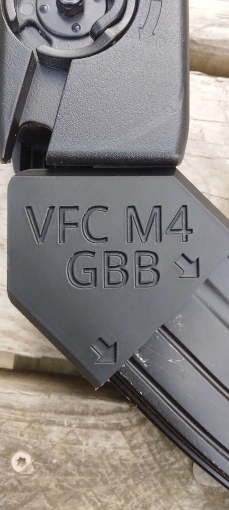 VFC M4 / 416 Airsoft GBB Odin Speedloader Adapter (Black)