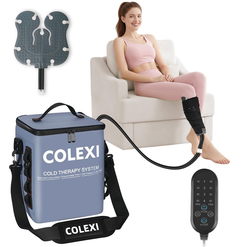 Cold Therapy Machine Programmable Timer Portable Ice Machine for Knee After S...