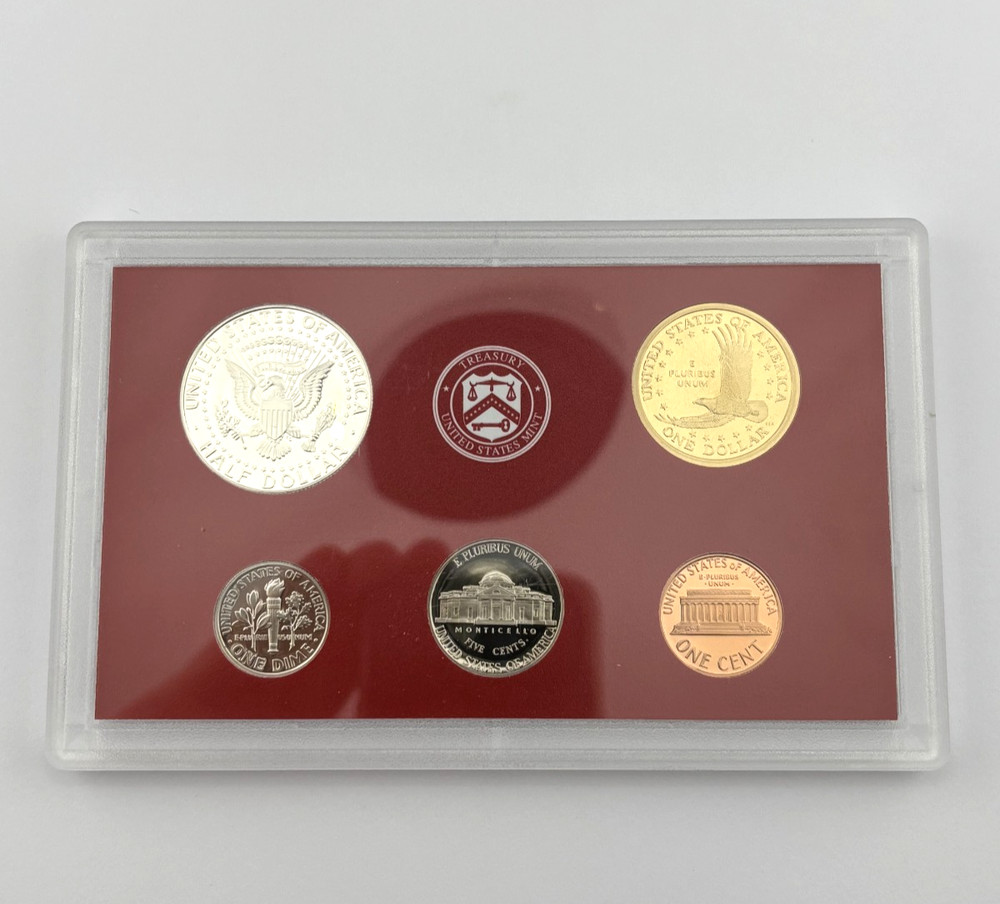 2001 50 State Quarters US Mint Silver Proof Set