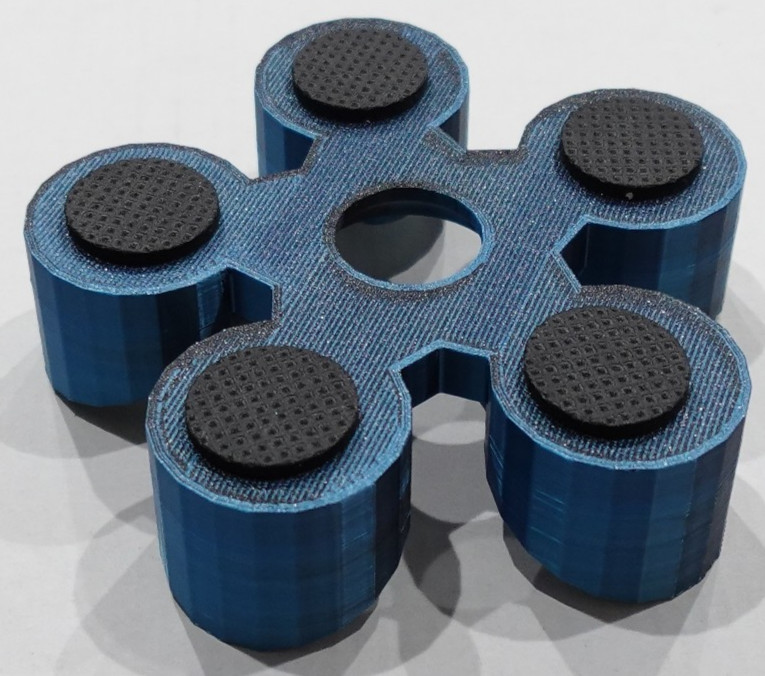 Bowling Ball Spinner Cup - Phantom Blue (Blue and Black)