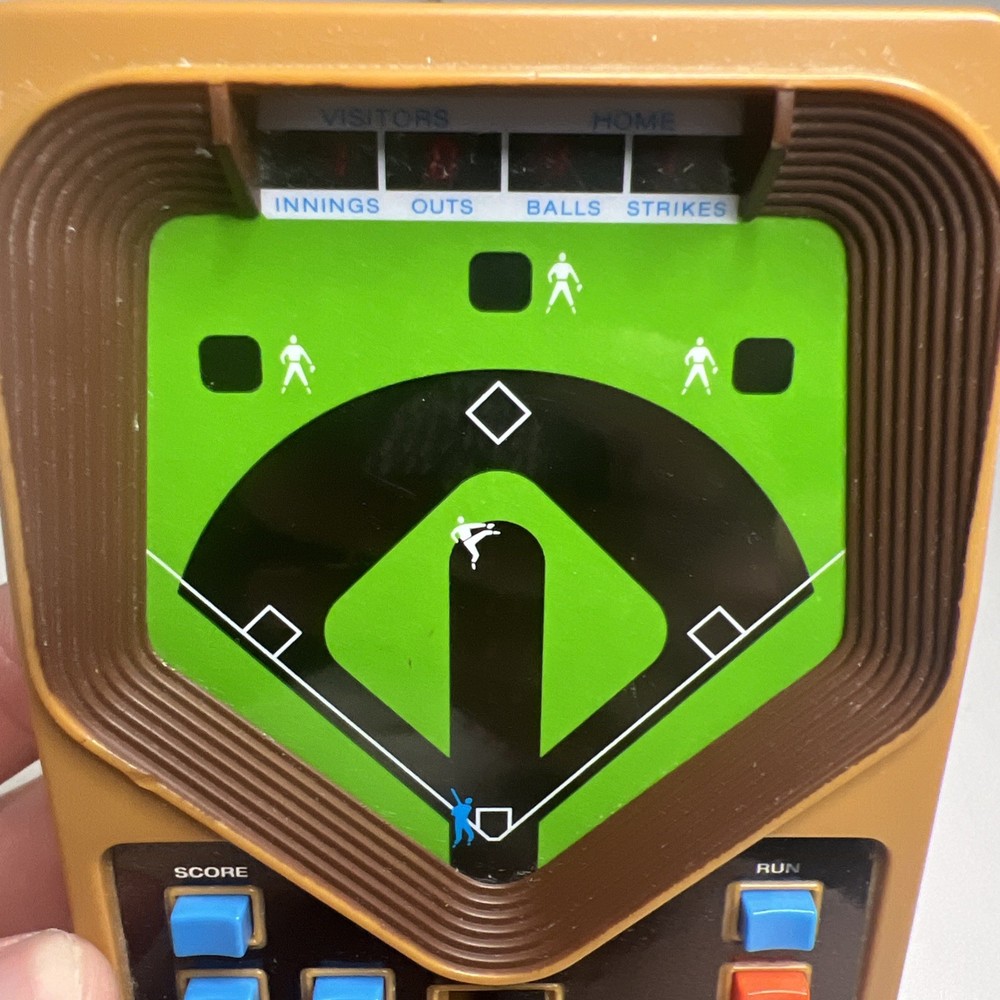2001 Mattel Classic Baseball Handheld Electronic Game - Tested