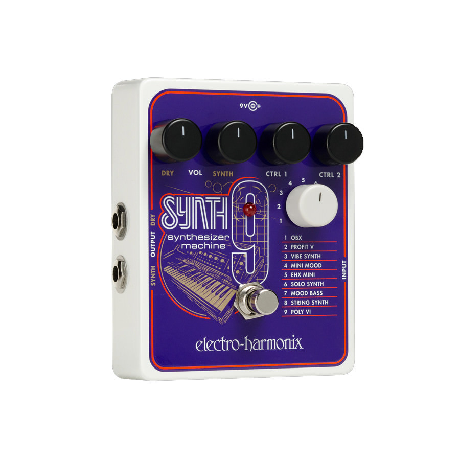 Electro Harmonix SYNTH9 Synthesizer Machine Pedal, New!