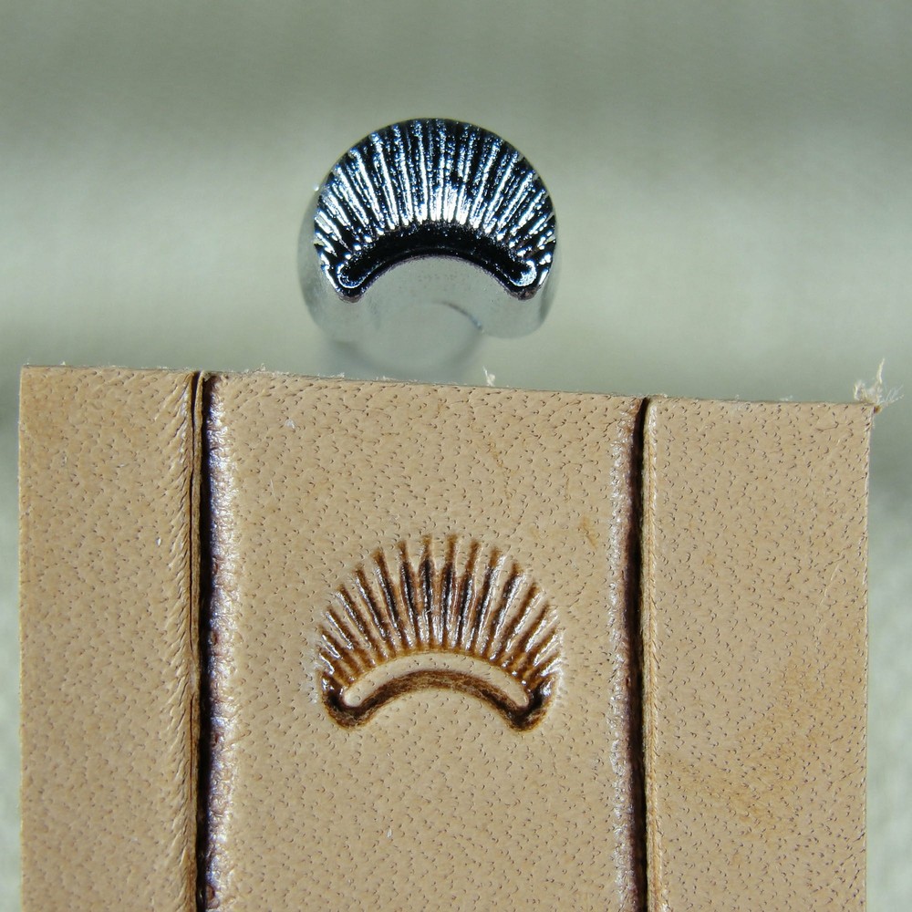 Japan Select - #D436 Crescent Border Stamp (Leather Stamping Tool)