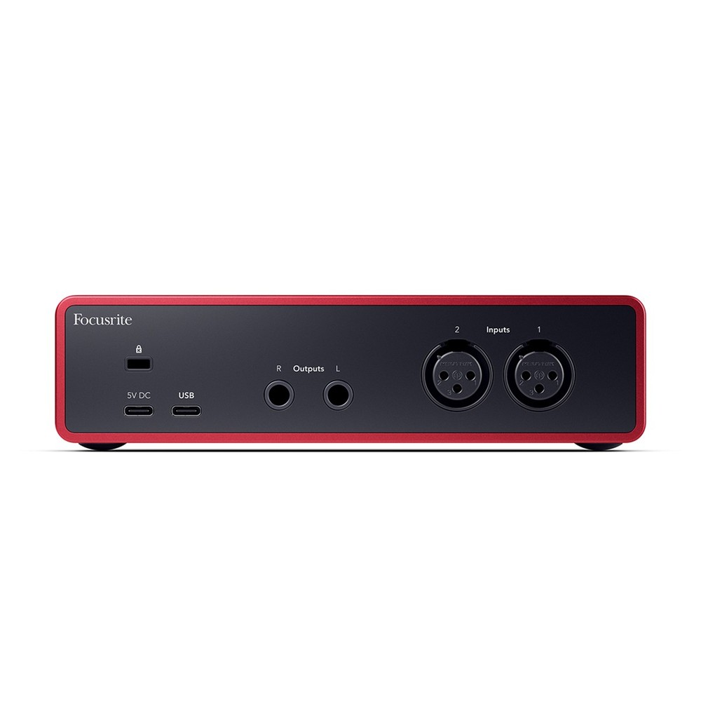 Focusrite Scarlett 2i2 Studio 4th Gen USB Interface with Microphone, Headphones