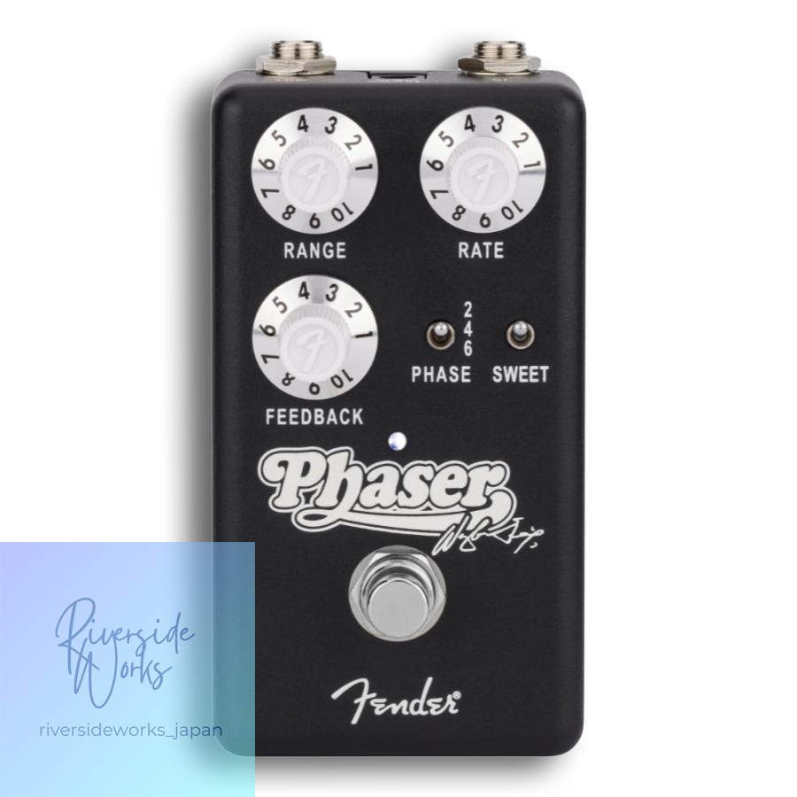Fender Waylon Jennings Phaser Guitar Effect Pedal