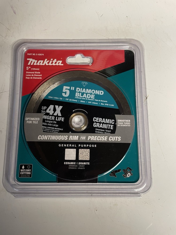 Makita 5” Diamond Blade E-02674