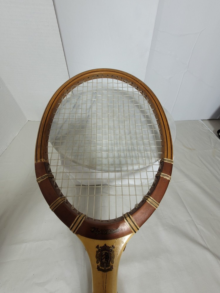 Melbourne Cup Tennis Racket By Wright & Bitson Vintage