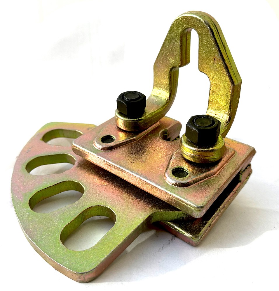 5 Ton 2 Way Frame Rack Pull Clamp Auto Body Multi Way Dent Puller Straight Cross