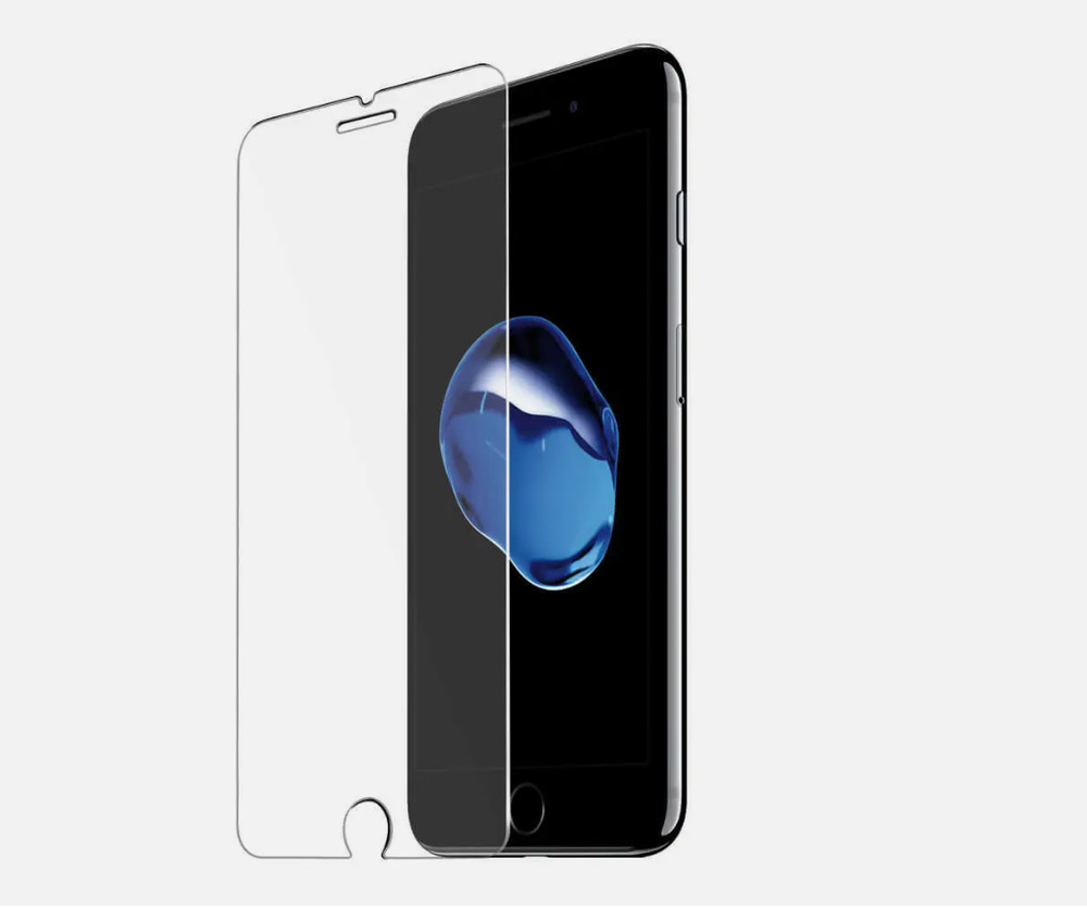 Screen Protector Fit iPhone 8 Plus or 7 Plus Tempered Glass Front ONLY