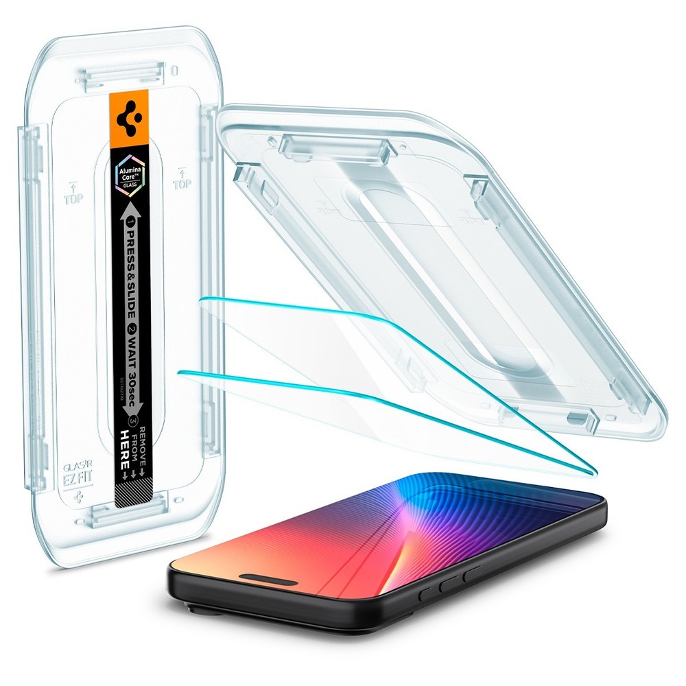 For iPhone 17 Pro Max / Pro / Air | Spigen [GLAS.tR EZFIT] Screen Protector