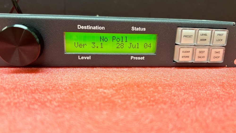 Pesa RCP-XY Routing Switcher Rotary Control Panel