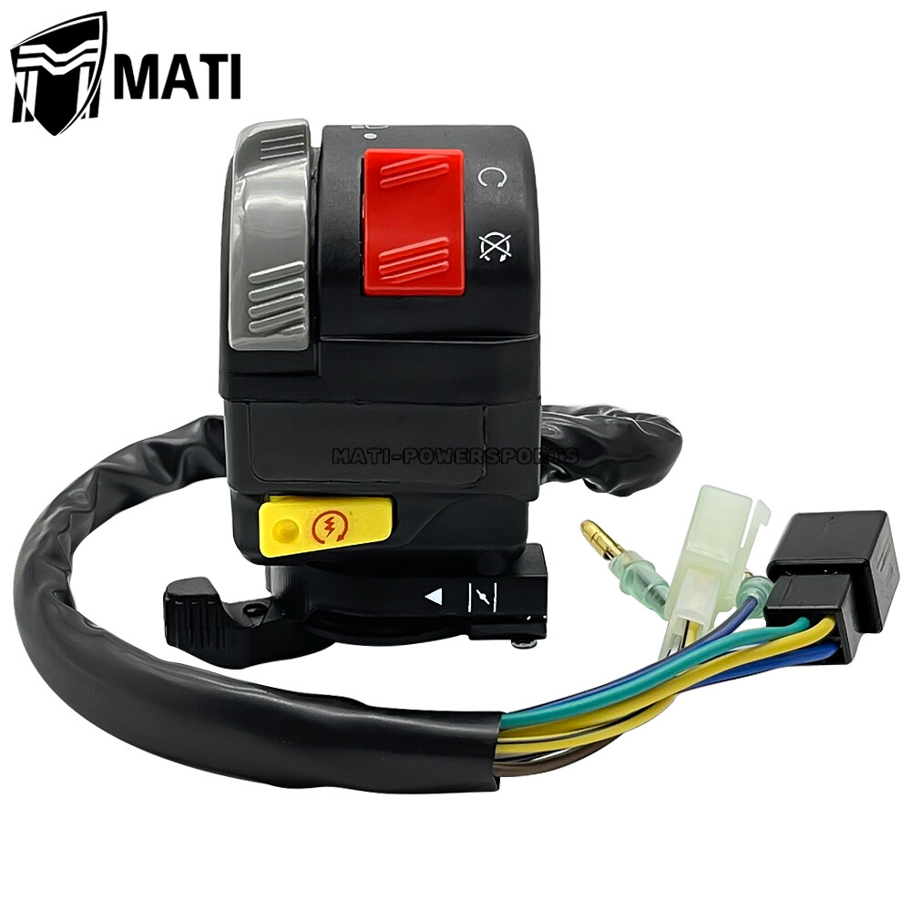 Left Handlebar Switch Start Kill Stop Headlight for Polaris Phoenix/Sawtooth 200