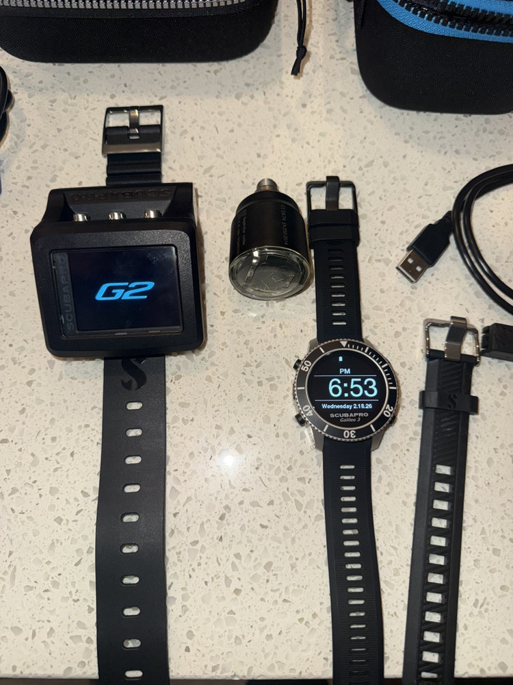 ScubaPro G2 & G3 Wrist Dive Computers w/ Transmitter Smart Plus Pro