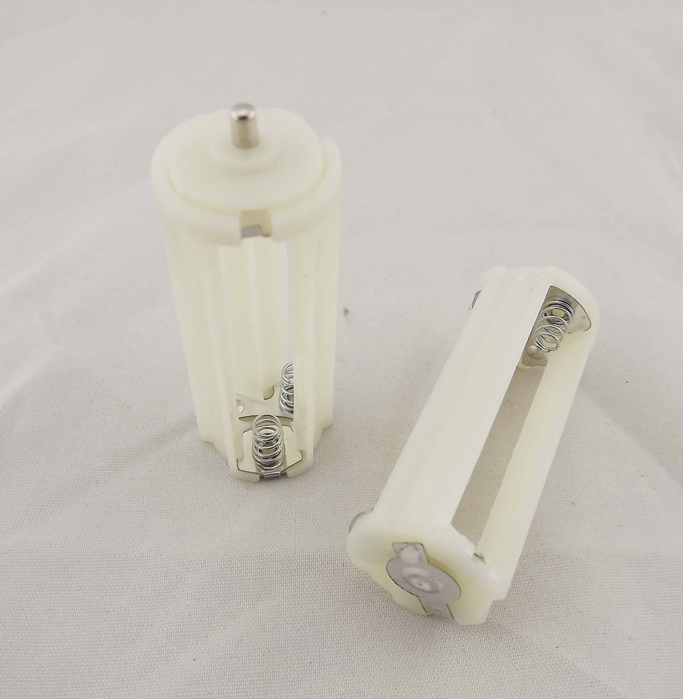 100pcs Replacement Battery Holder Case Box 3x AAA LR03 UM-4 For Flashlight White