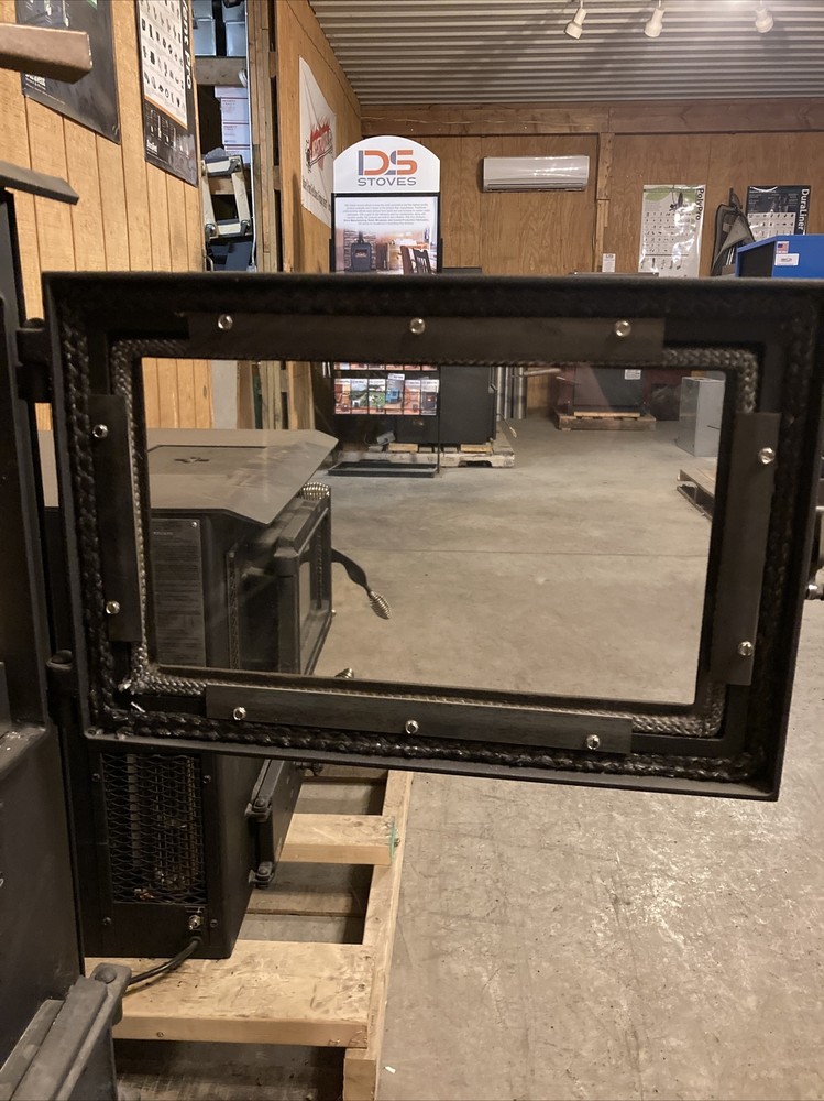 DS Anthra Max Coal Stove Replacement Glass XV-GL