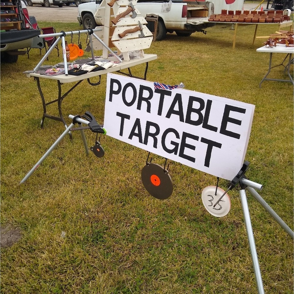 Portable target kit .. an instant shooting range