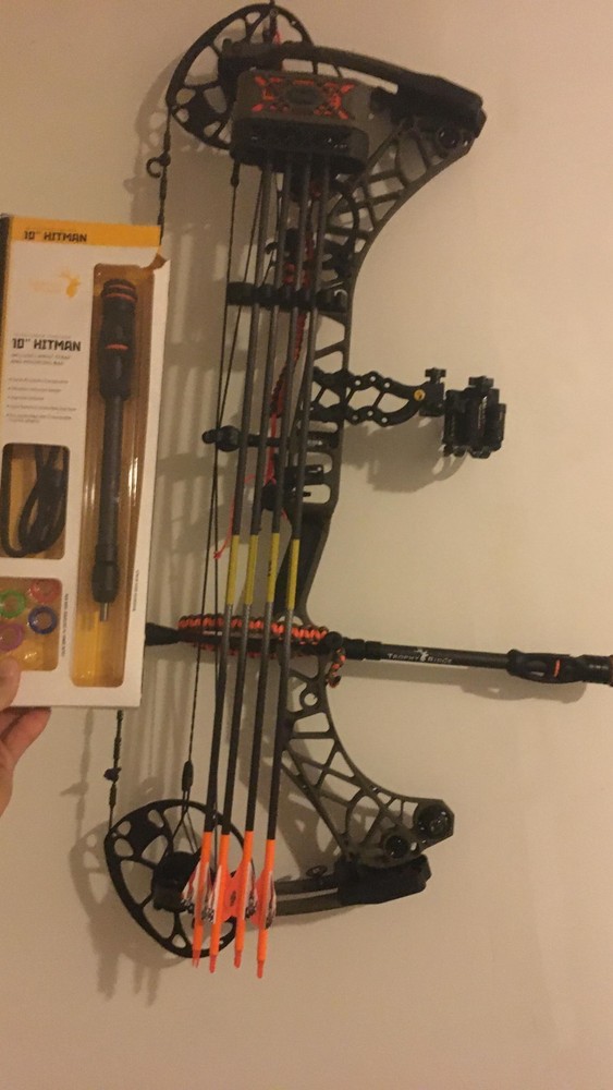 Silent Pursuit Archery Bow Stabilizer - Quick Connect & Vibration Reduction