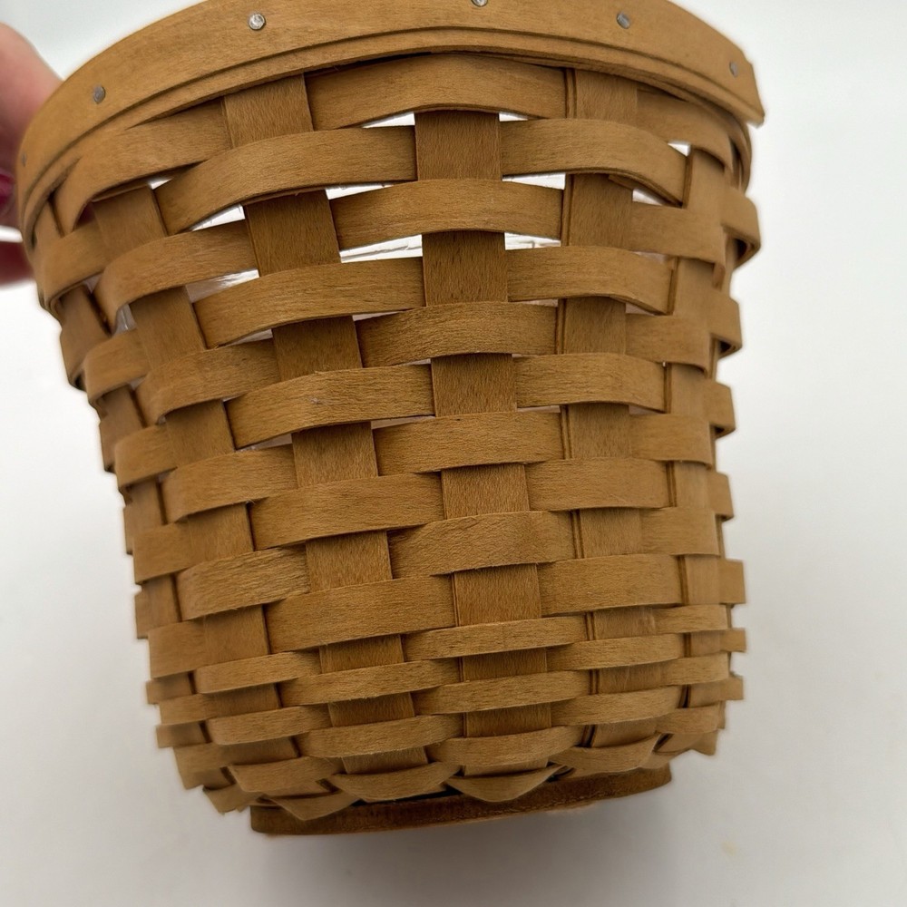 Longaberger Bouquet Basket w/ Protector Marked 2003