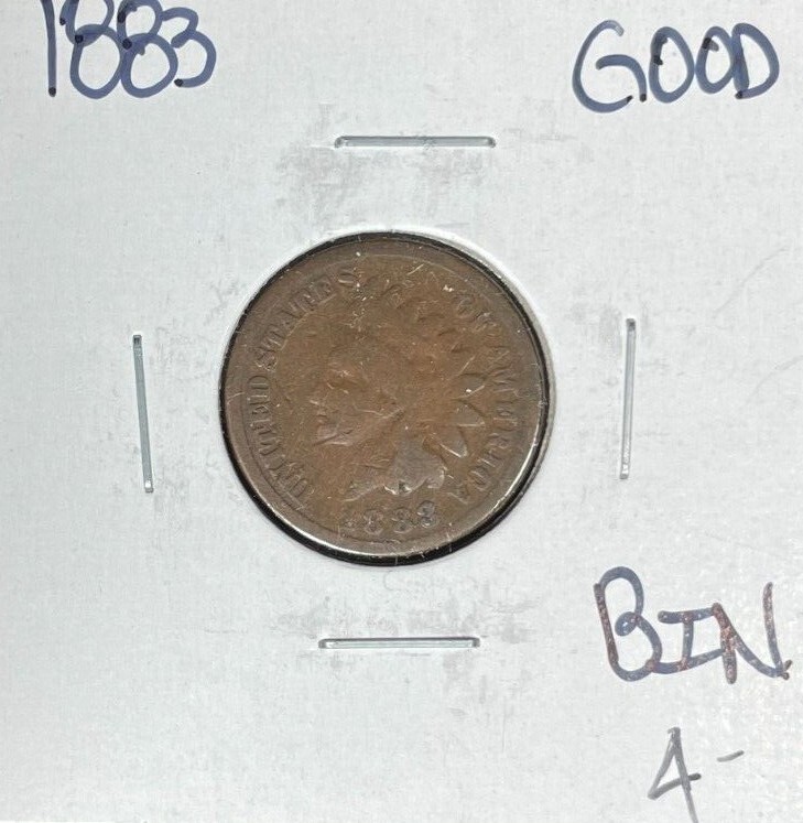 1883 INDIAN HEAD CENT ~ GOOD ~NICE COIN~