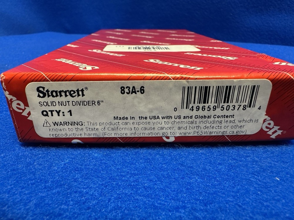 STARRETT 83A-6 Spring Divider,6 In,Flat,Solid 2ZUZ8