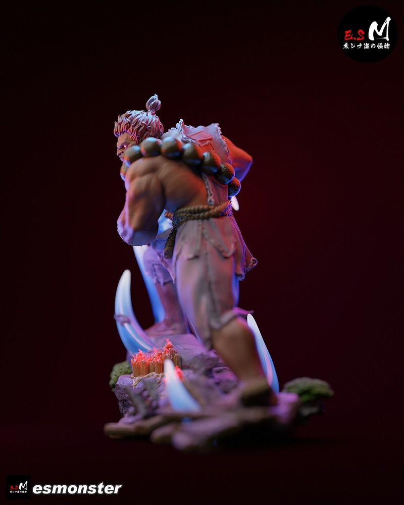 Akuma 3D Printed Kit Unpainted/Unassembled