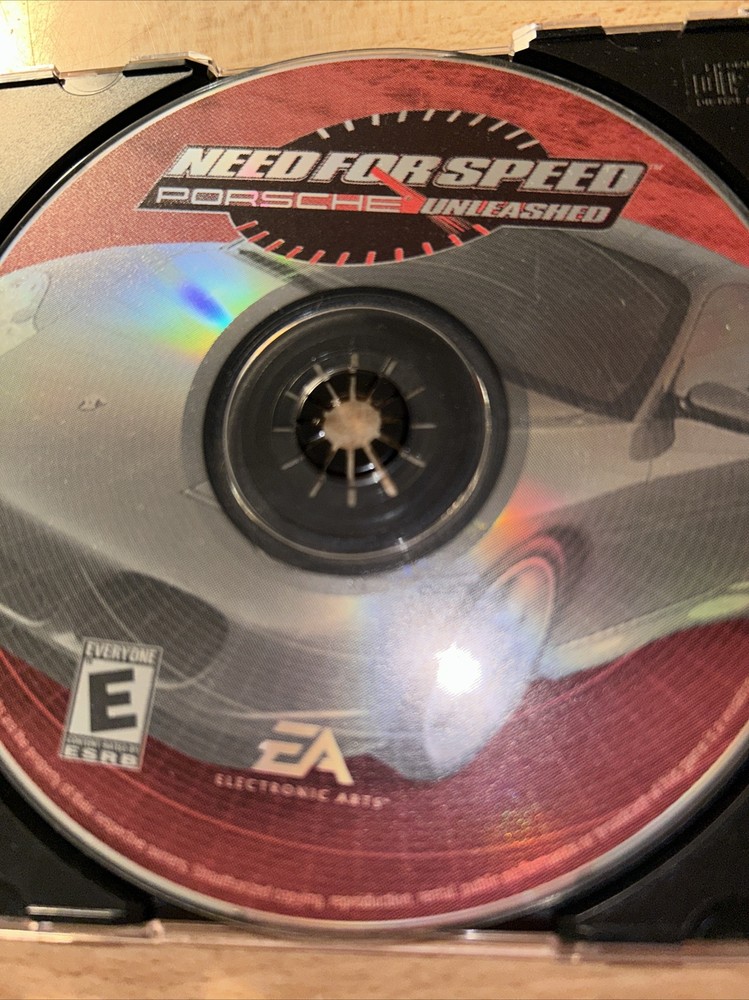 Need for Speed: Porsche Unleashed (PC, 2000). CD- ROM