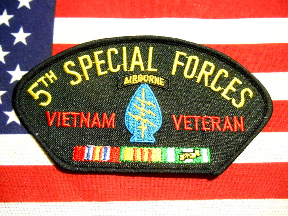 5th Special Forces Airborne Vietnam Veteran Patch