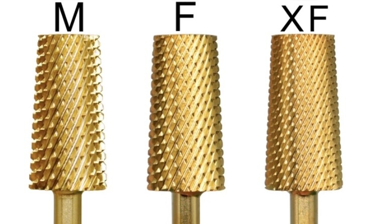 5-In-1 Multi-function Manicure Nail Drill Bits Tool 3/32" Tungsten Steel Carbide