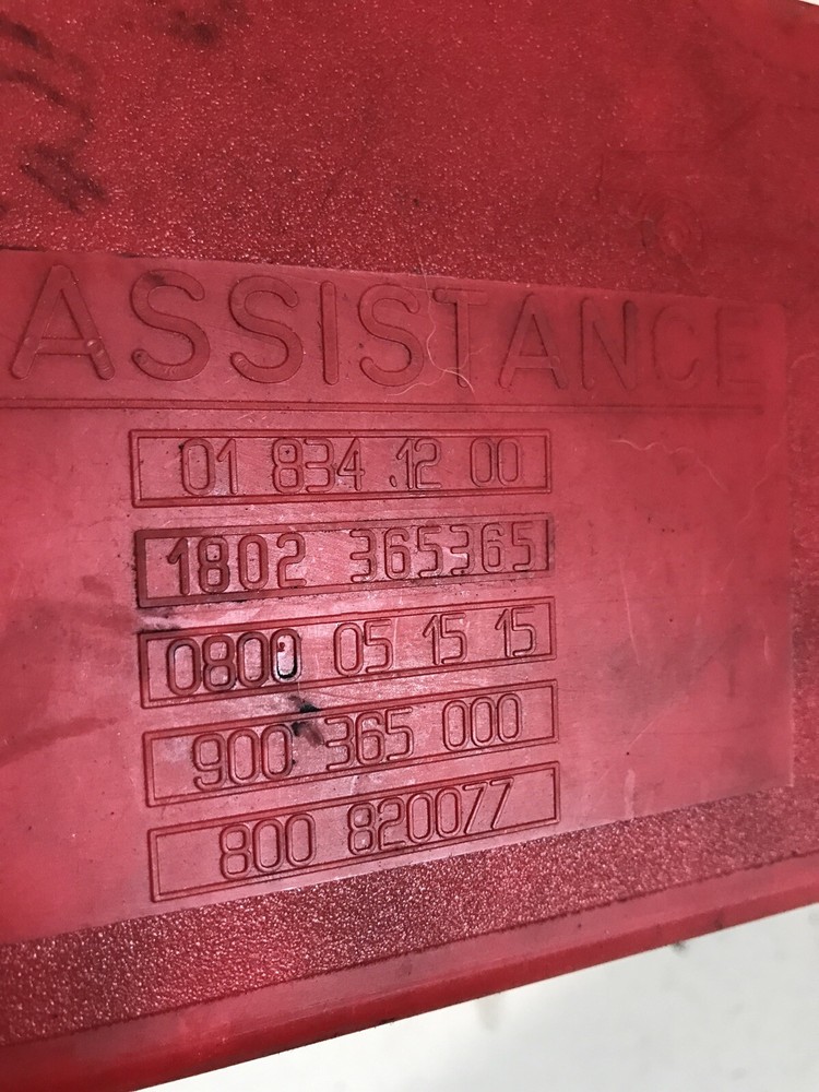 Renault Scenic replacement triangle 7711059281 genuine 2005