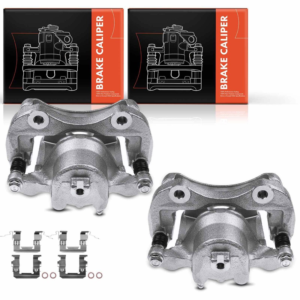Disc Brake Caliper with Bracket for Nissan Versa Tiida Cube Front Left & Right