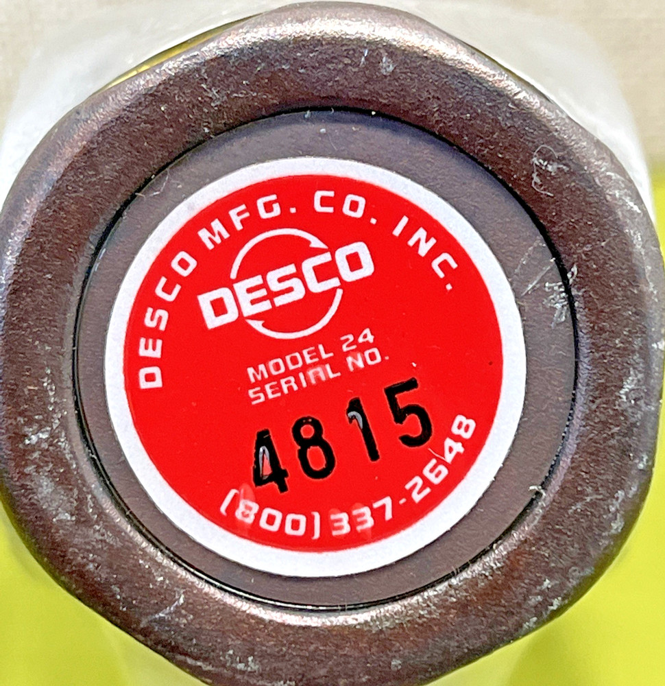 Desco Jet Chisel Model 24 With Original Case