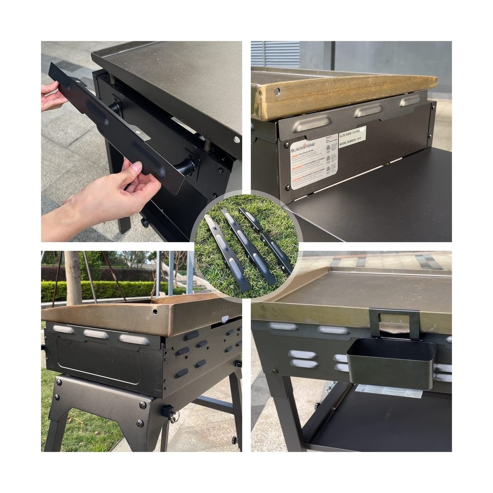 Wind Guards for Blackstone 17“ Griddle Accessories Fit for Blackstone Grid