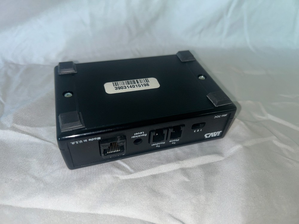 JAVS TOC Sound Control Phone Interface Court System Recording Component WORKS