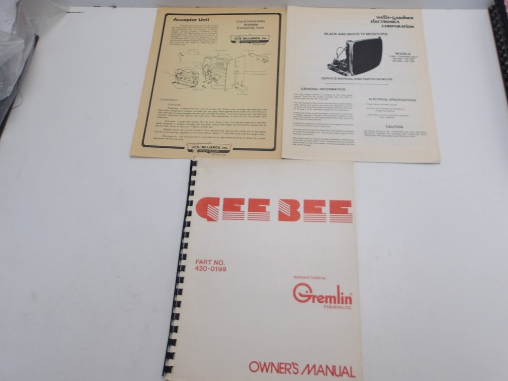 Gremlin: Geebee Owners Manual & More