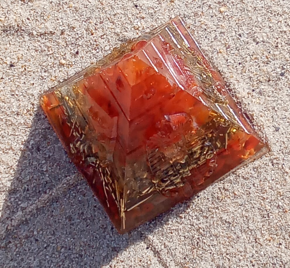 Orgonite Crystal Pyramid