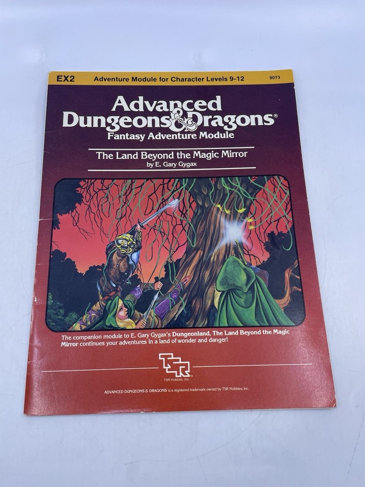 EX2 AD&D Module The Land Beyond the Magic Mirror Dungeons & Dragons TSR (1983)