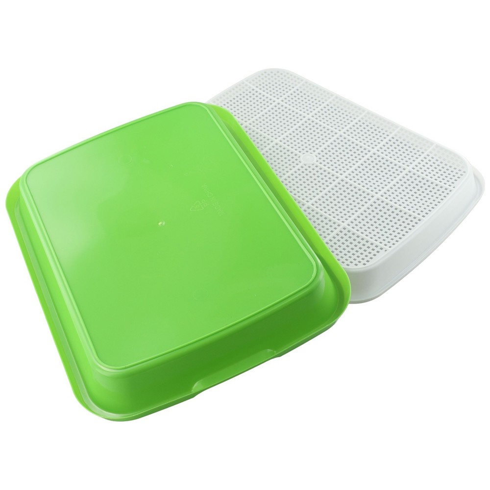 Plastic Sprouting Tray Pots Accessory Cells Container Germination Parts