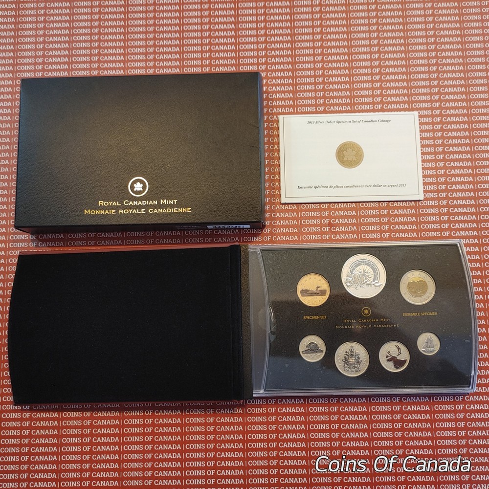 2013 Canada Special Edition Silver Dollar Specimen Set #coinsofcanada
