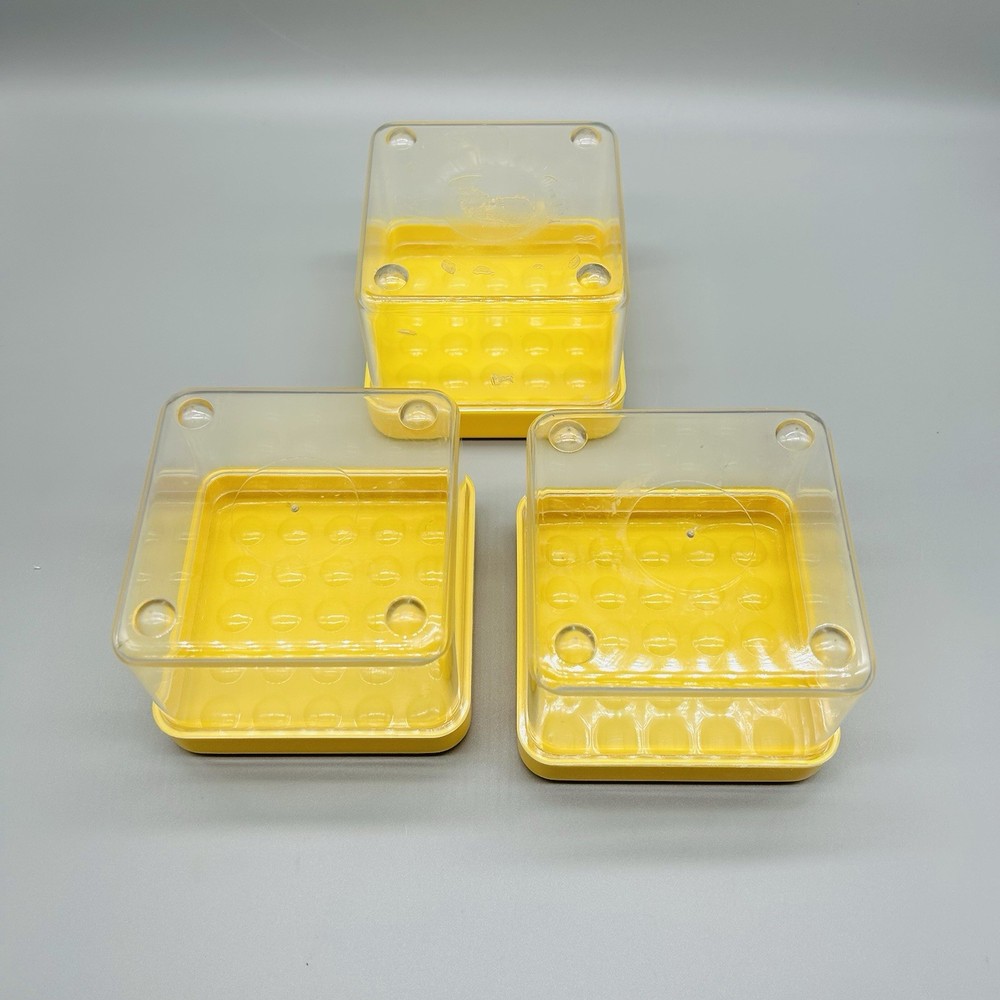 Vintage Danish Modern Stackable Organization Containers Set Of 3