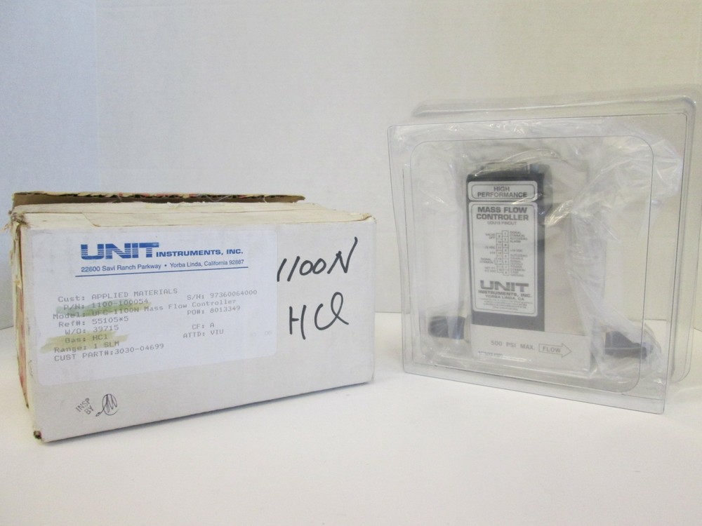 Unit UFC-1100N Mass Flow Controller, HCL, 1 SLM