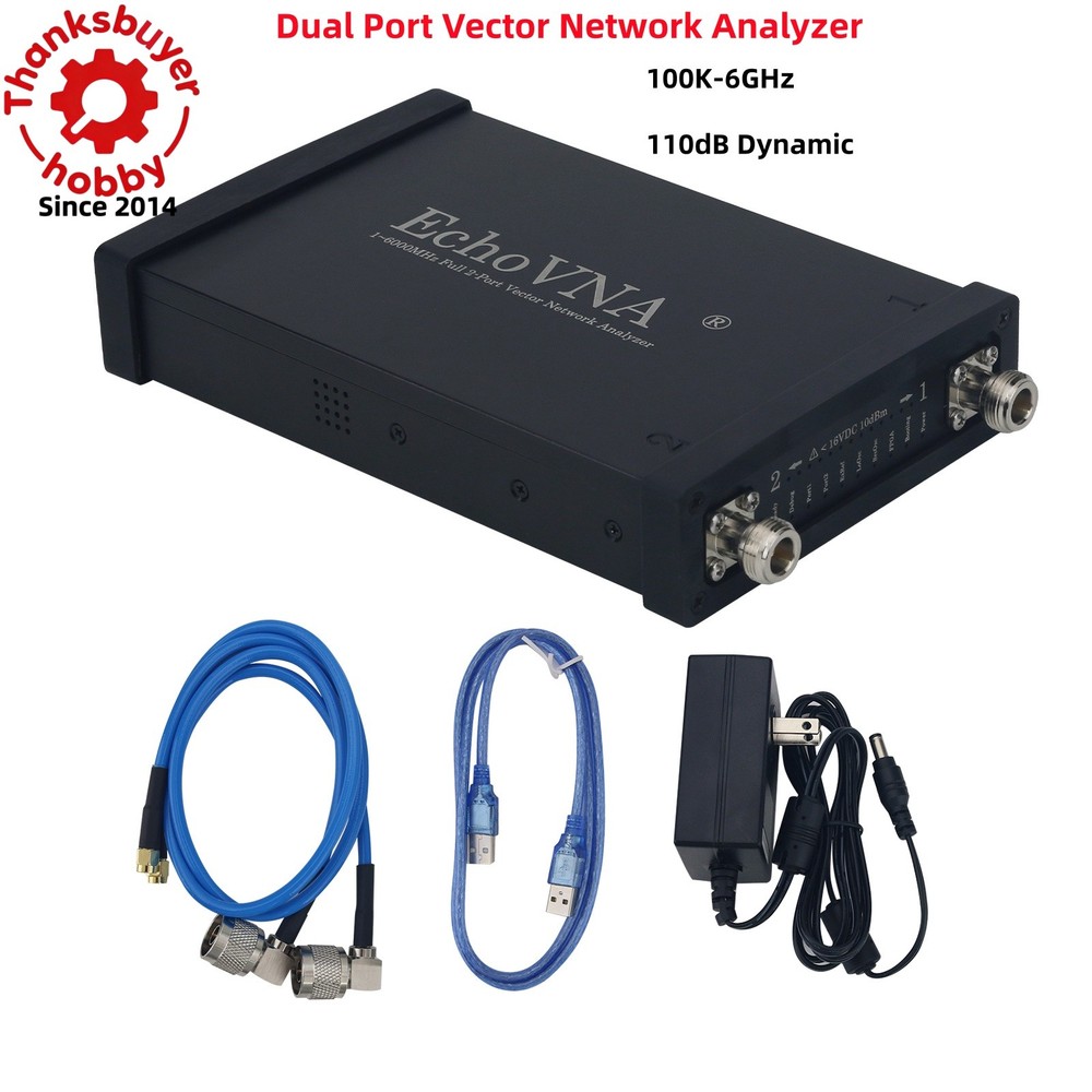2025 LibreVNA 100K-6G Dual Port Vector Network Analyzer 110dB Dynamic