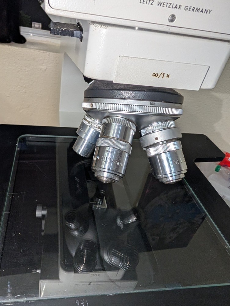 Leitz Wetzlar Metalloplan Microscope