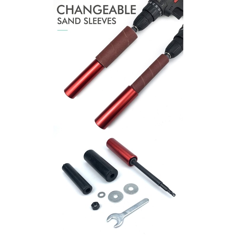 Sanding Drums Kits Rotary Tools Abrasive Tools Sanding Bands Surfaces Derusting