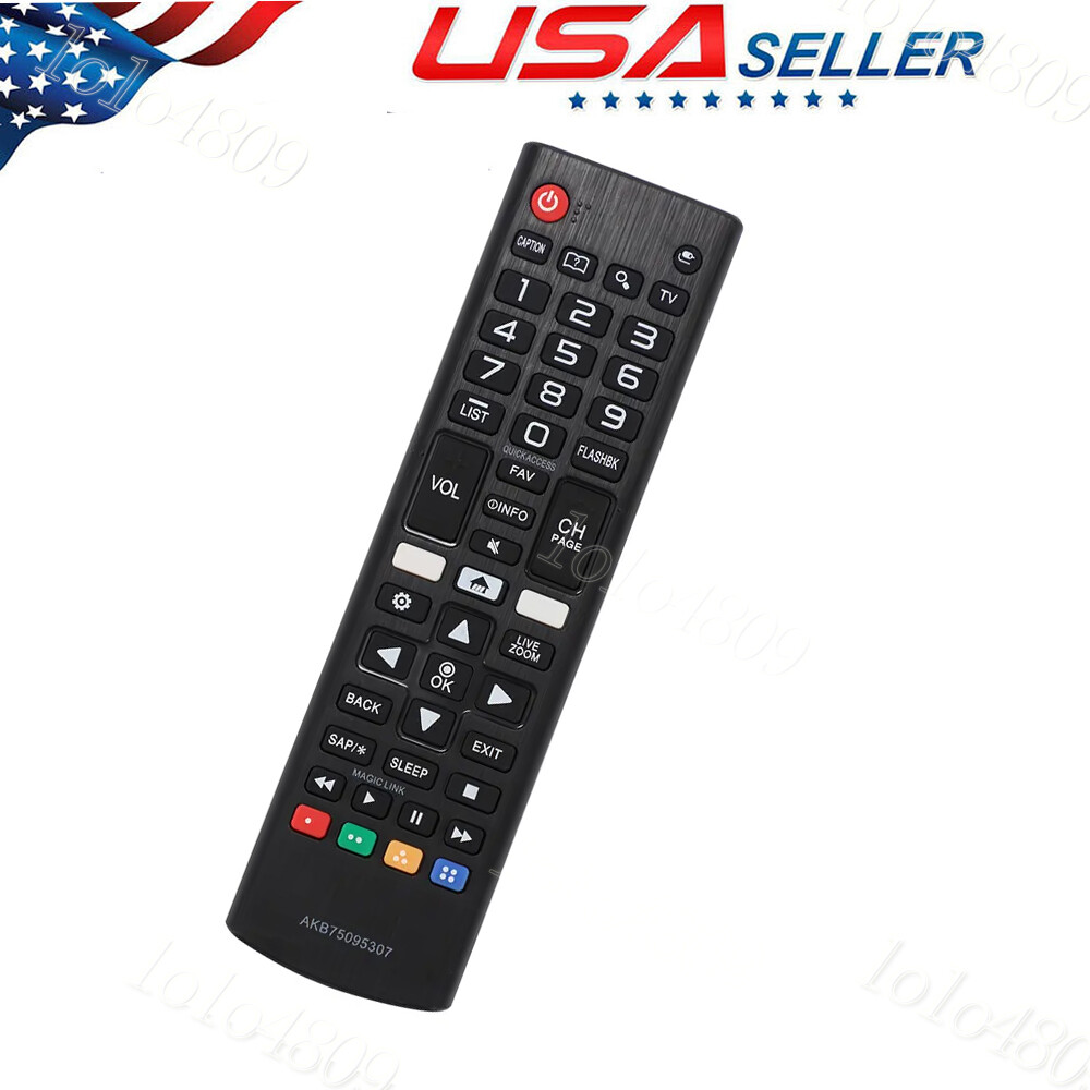 Replacement Remote For LG TV AKB75095307 – Smart LED LCD with App Shortcuts