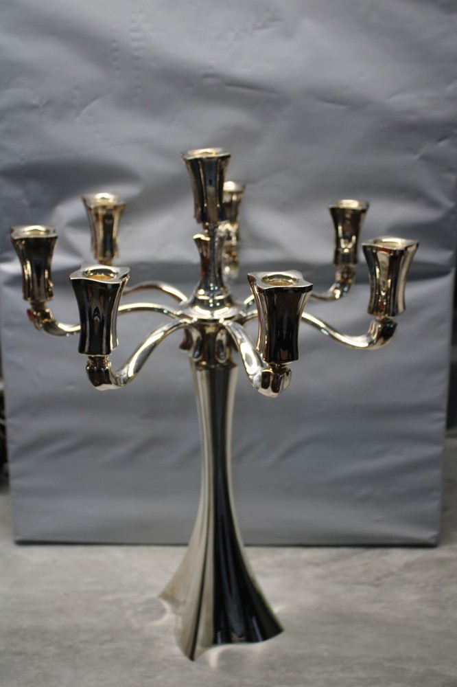 Hazorfim STERLING SILVER CANDELABRA 8 LIGHTS - #18677R