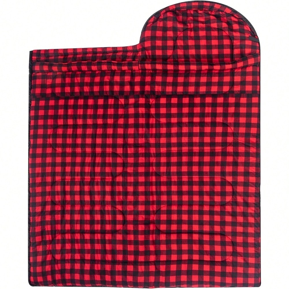 39x90" Oversized Adult Sleeping Bag Warm Flannel Lined Rectangular Bedroll