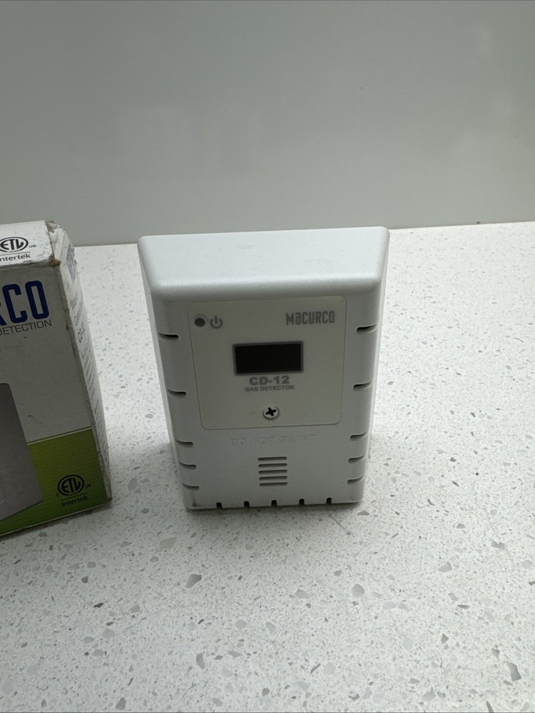 Macurco Cd-12M Gas Detector, Controller, Transducer