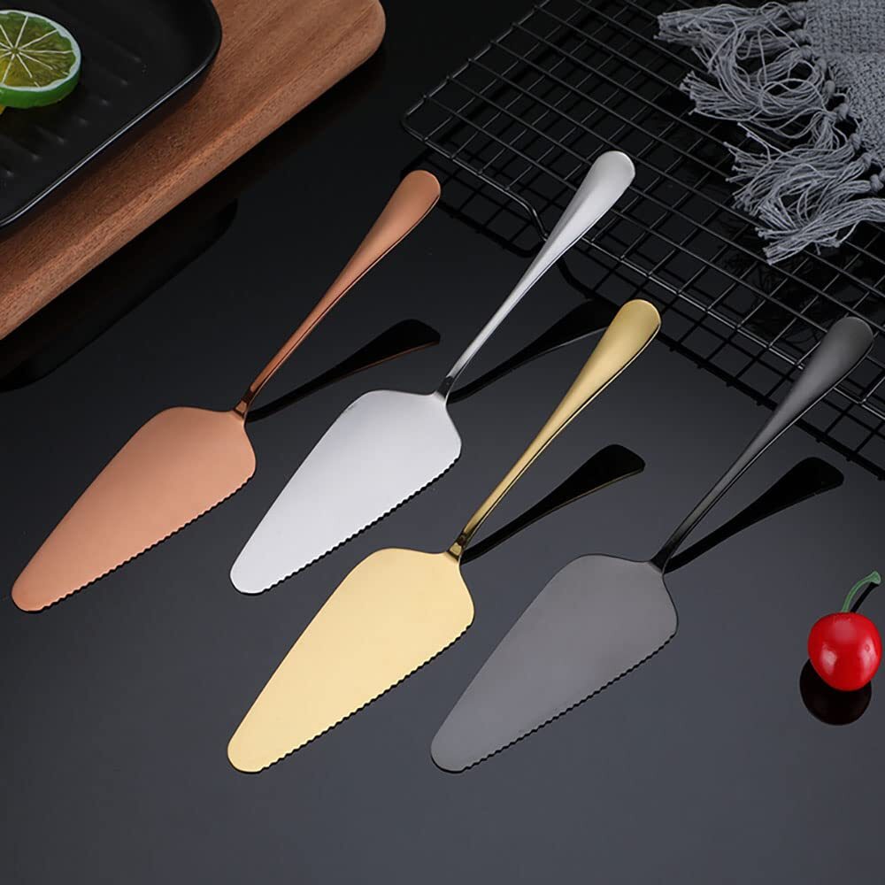 10x Cake Server Pie Holder Transfer Triangular Spade Spatula for Pizza Cake B...