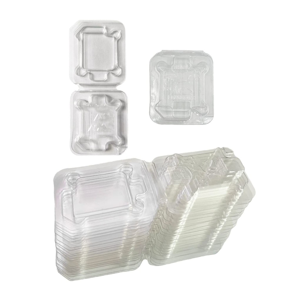 Computer CPU Case Tray Packaging Clamshell CPU Clamshell Container for CPU Ho...